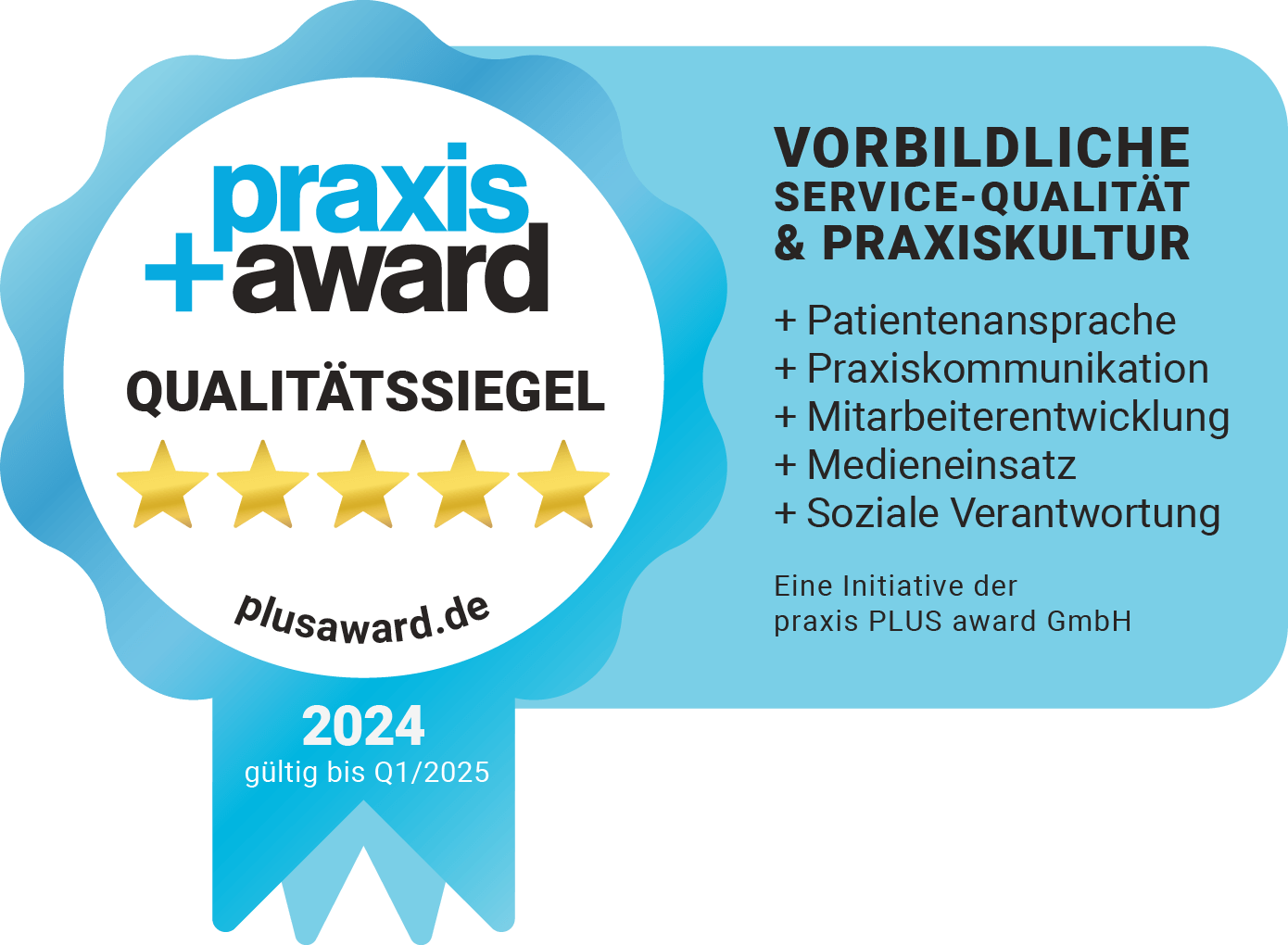 praxis+award Siegel 2024